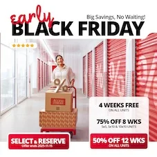 Access Storage - Woodstock North Promotion