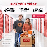 Access Storage - Woodstock North Promotion