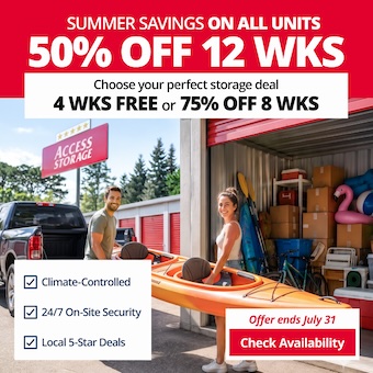 Access Storage - Woodstock North Promotion
