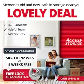 Access Storage - Woodstock North Promotion