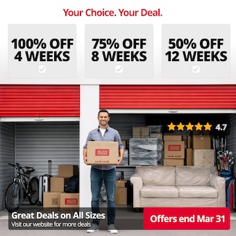 Access Storage - Woodstock North Promotion