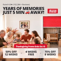 Access Storage - Woodstock North Promotion