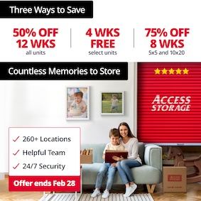 Access Storage - Woodstock North Promotion